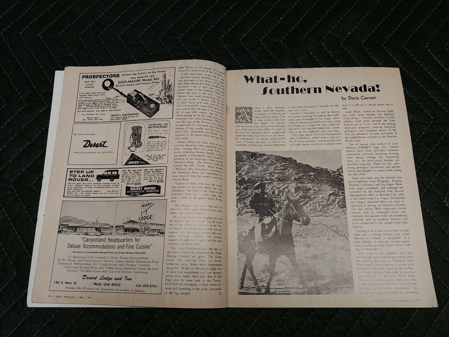 Vintage Desert Magazine May 1967