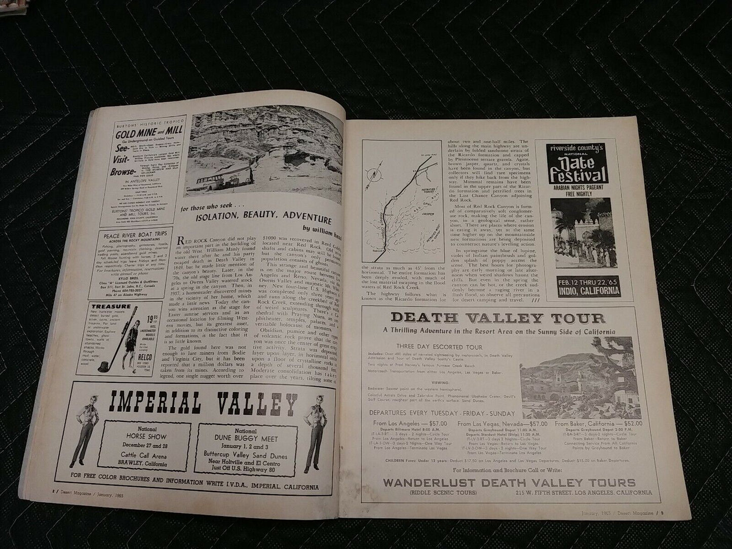 Vintage Desert Magazine January 1965
