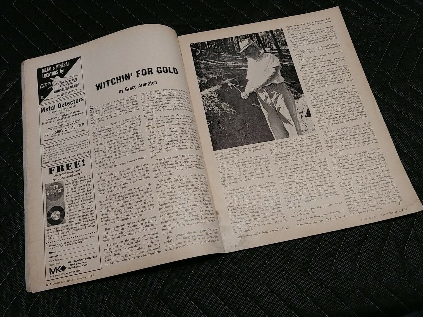 Vintage Desert Magazine January 1965