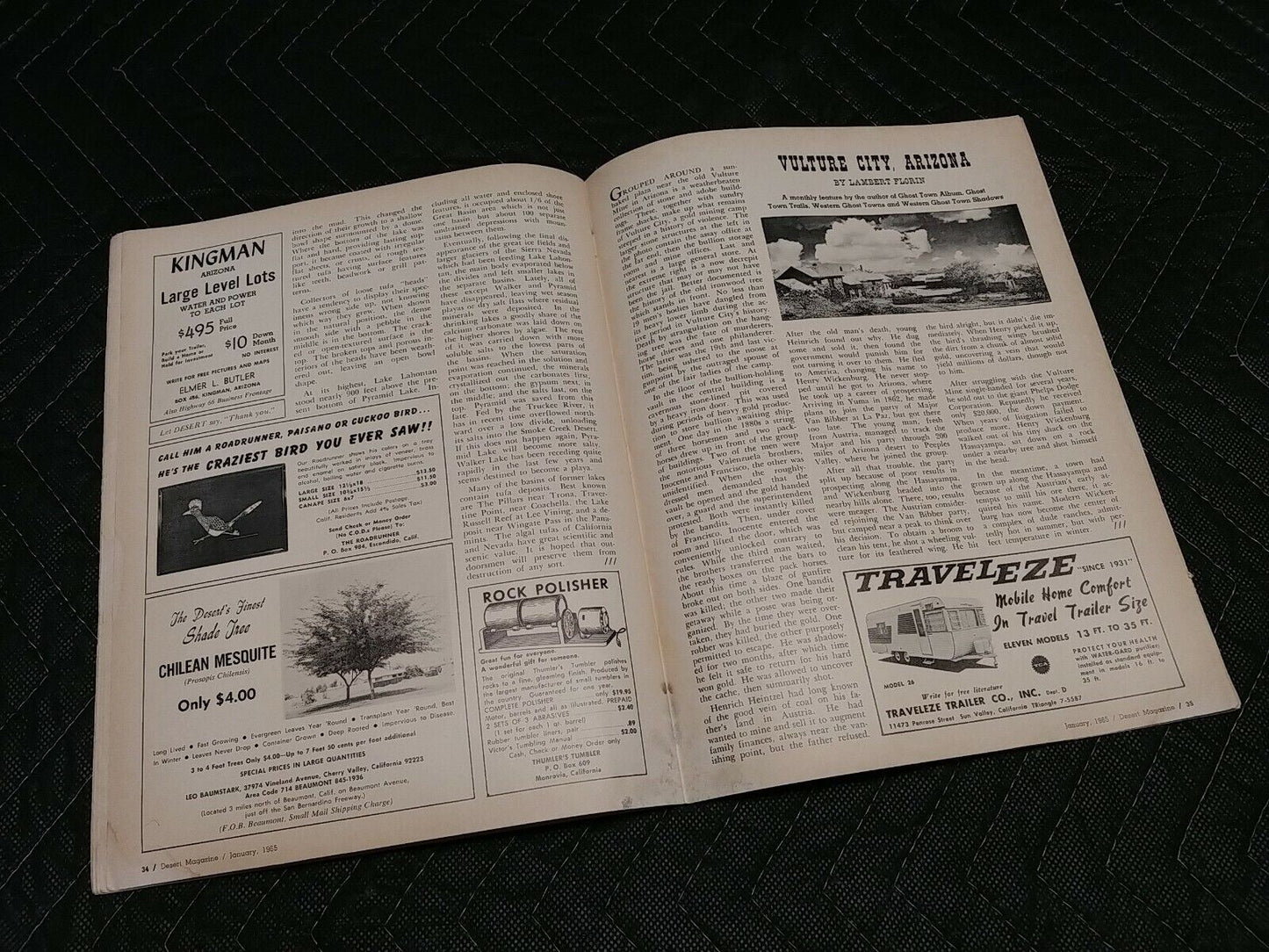 Vintage Desert Magazine January 1965