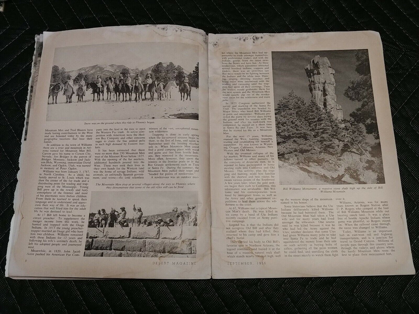 Vintage Desert Magazine September 1956