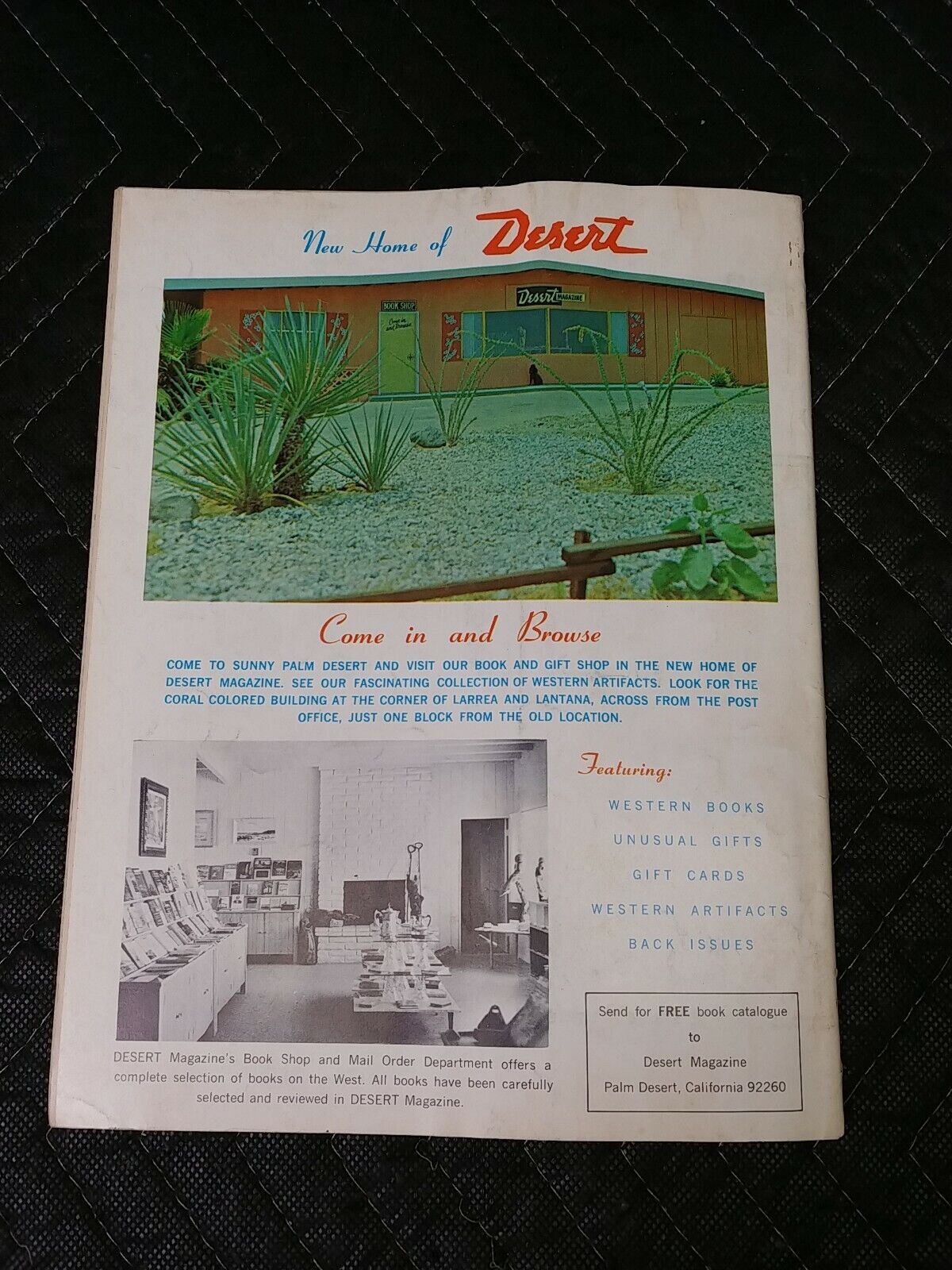 Vintage Desert Magazine December 1965