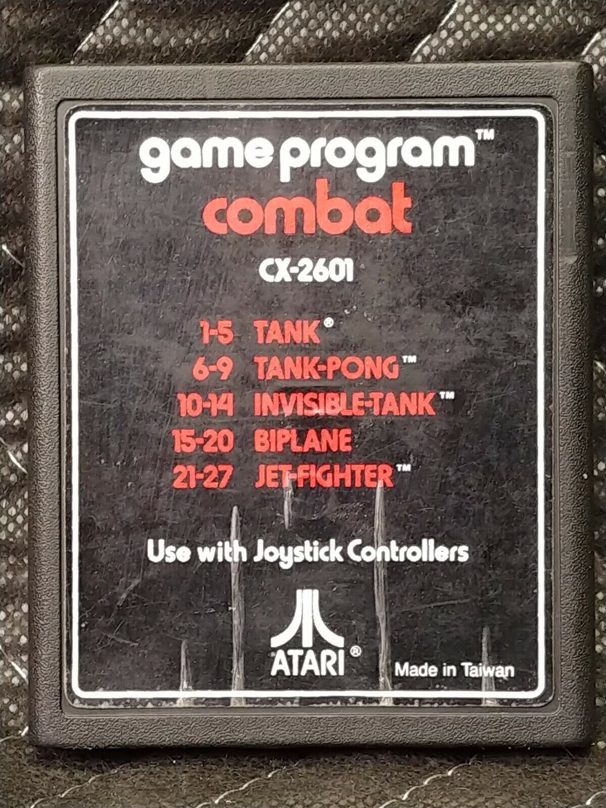 Combat (CX-2601) (Atari 2600, 1977) – Ineedths