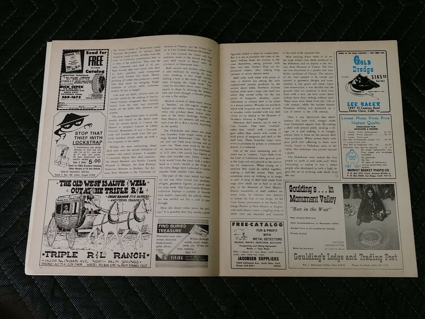 Vintage Desert Magazine June 1970