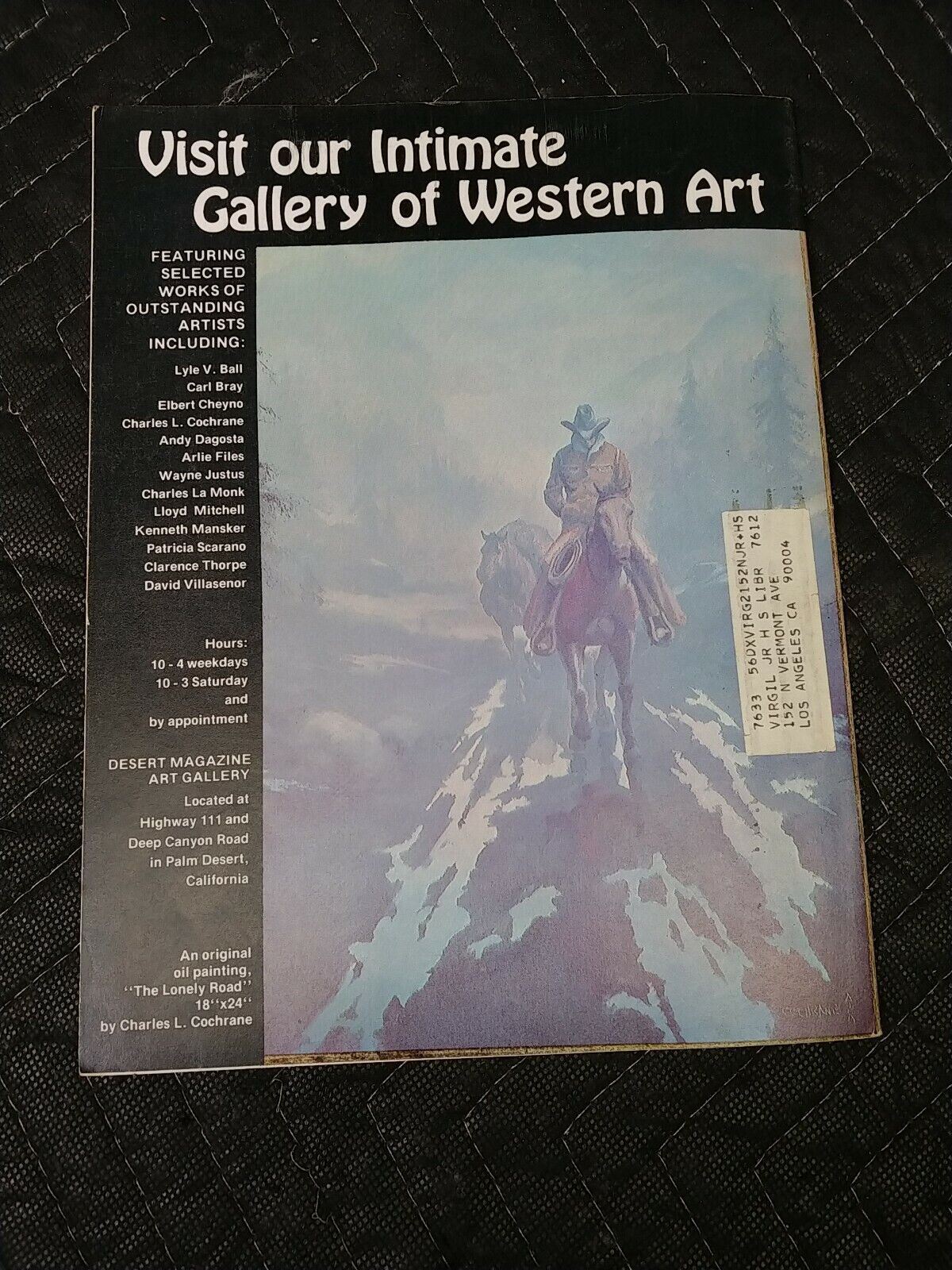 Vintage Desert Magazine June 1976
