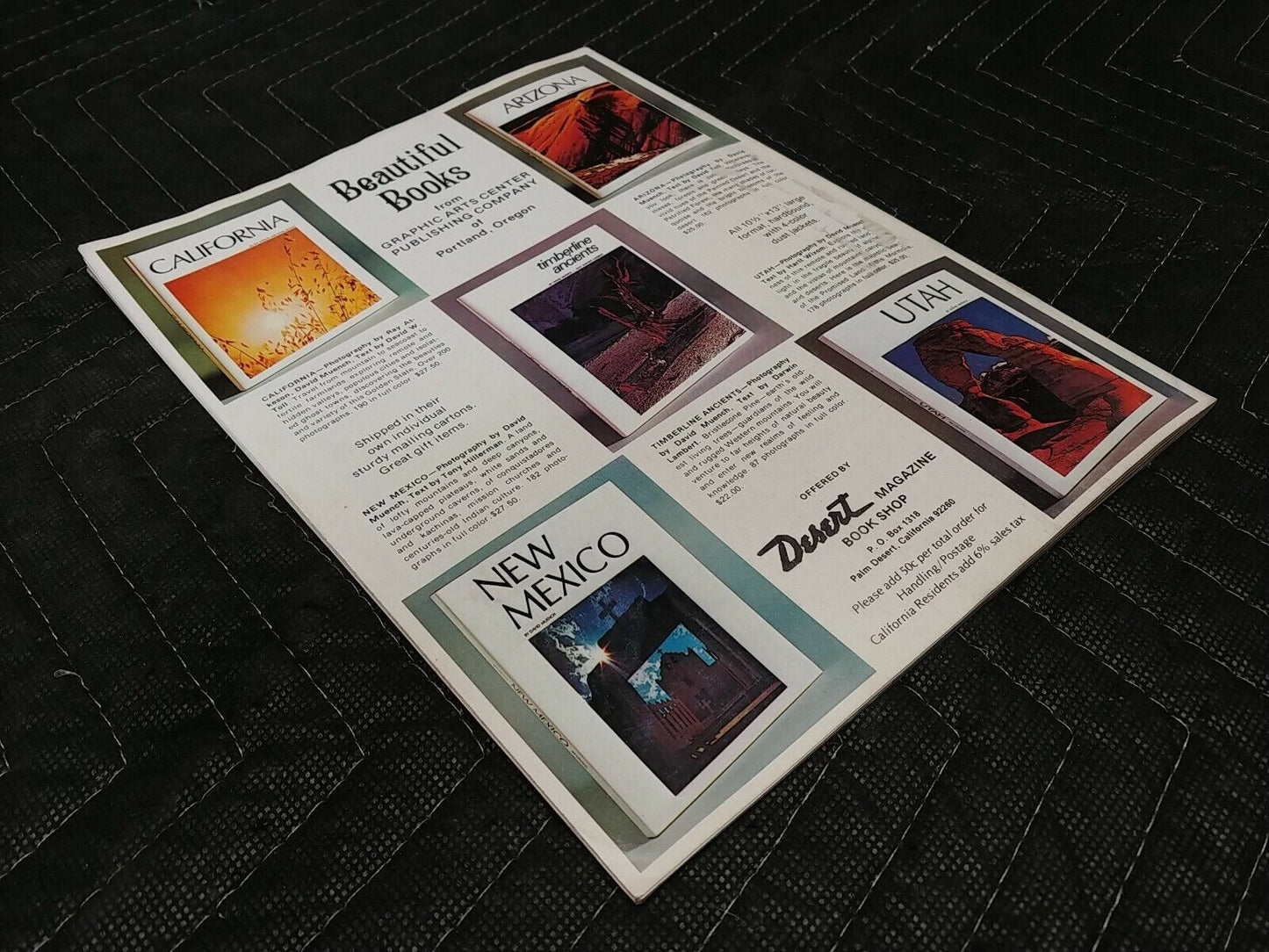 Vintage Desert Magazine November 1977