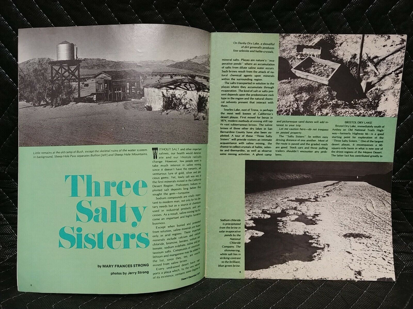 Vintage Desert Magazine December 1977