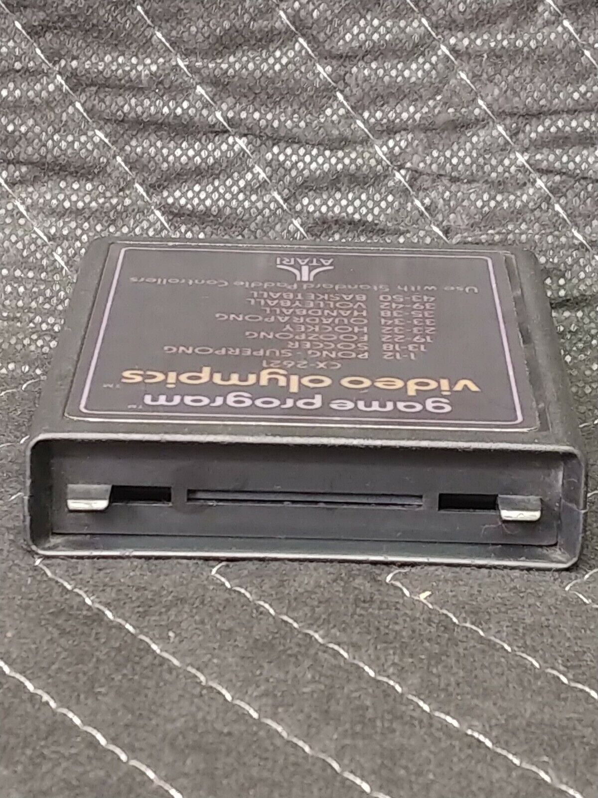 Atari 2600 Video Olympics CX-2621 Video Game Cartridge.