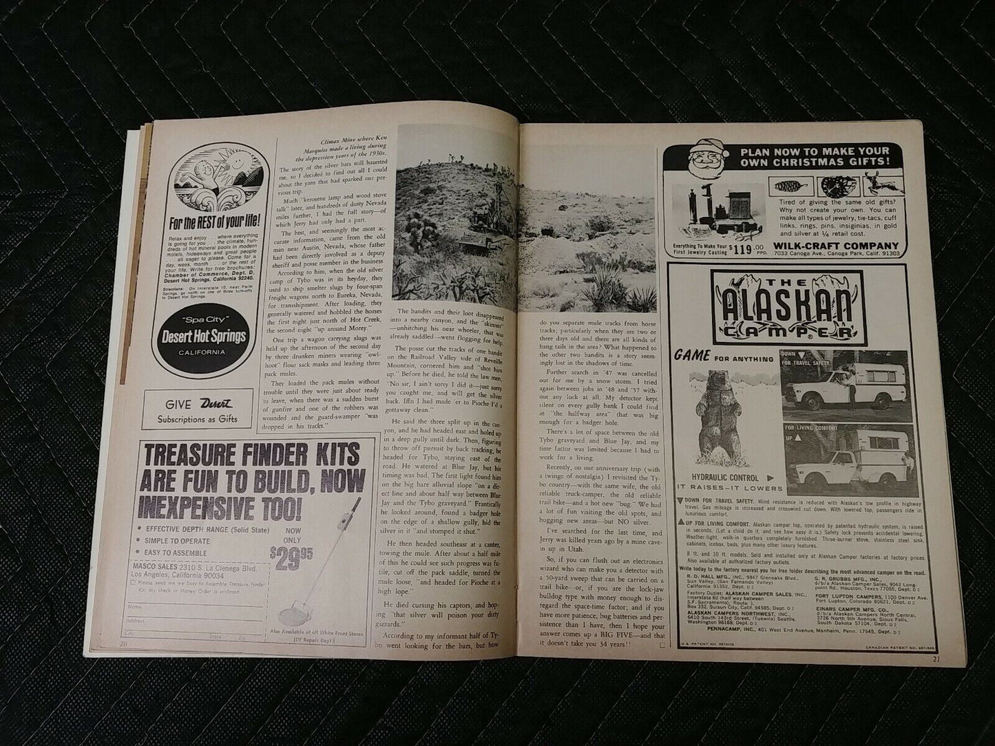 Vintage Desert Magazine December 1970