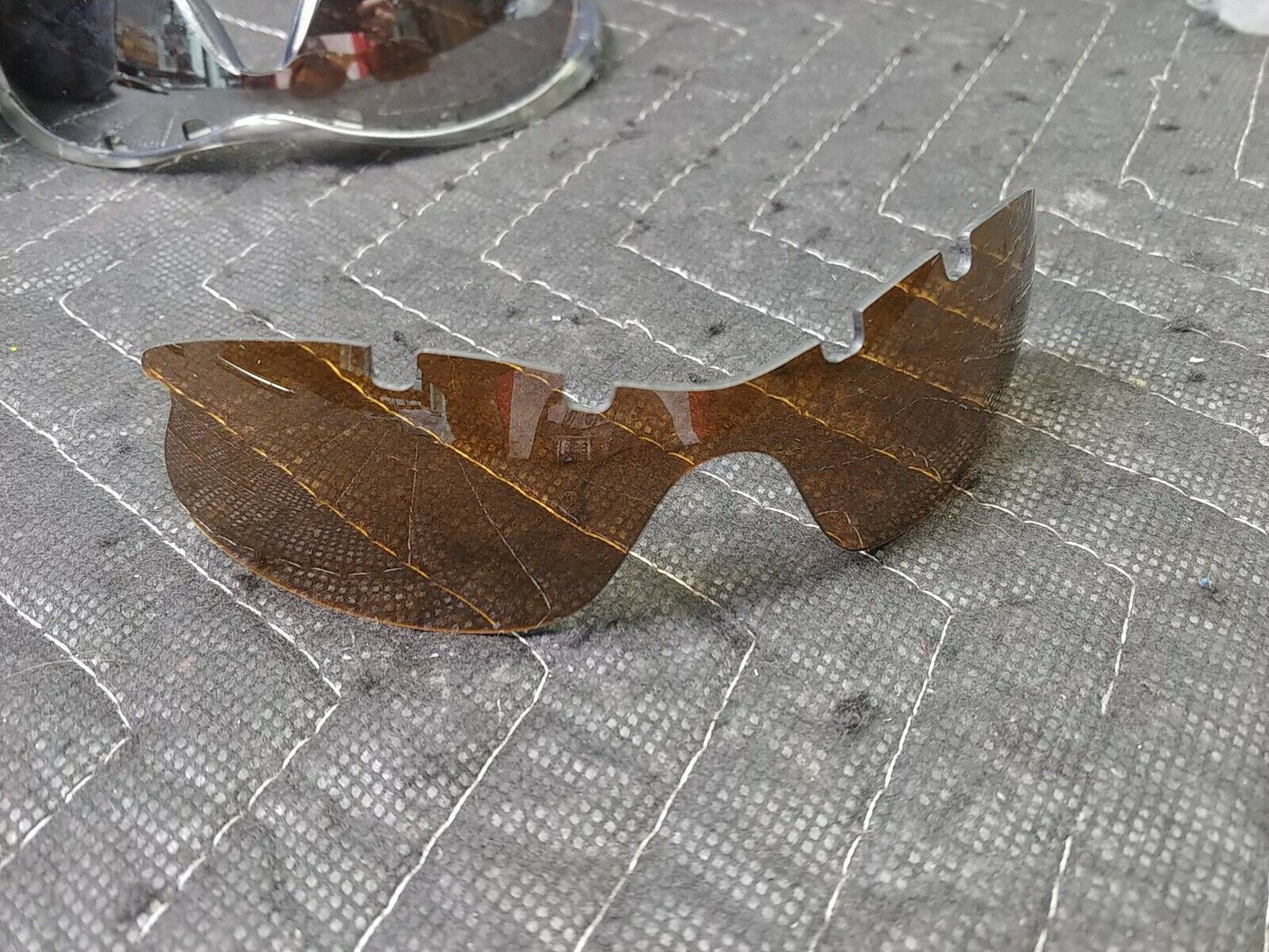 Vintage Quattro Silver Interchangeable Lenses Biking Sports Sunglasses