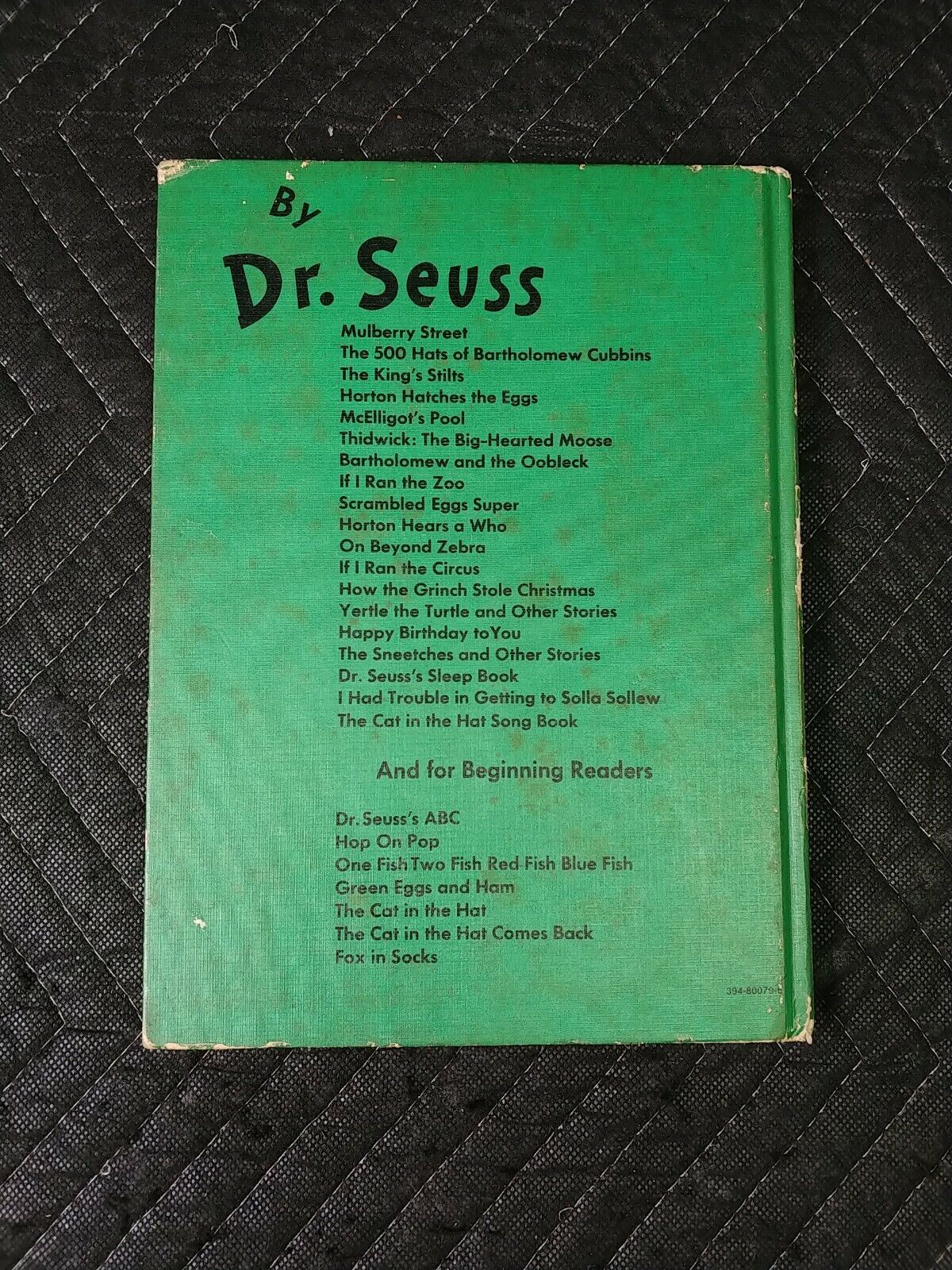 Dr Seuss 1957 How The Grinch Stole Christmas First Edition Hardcover