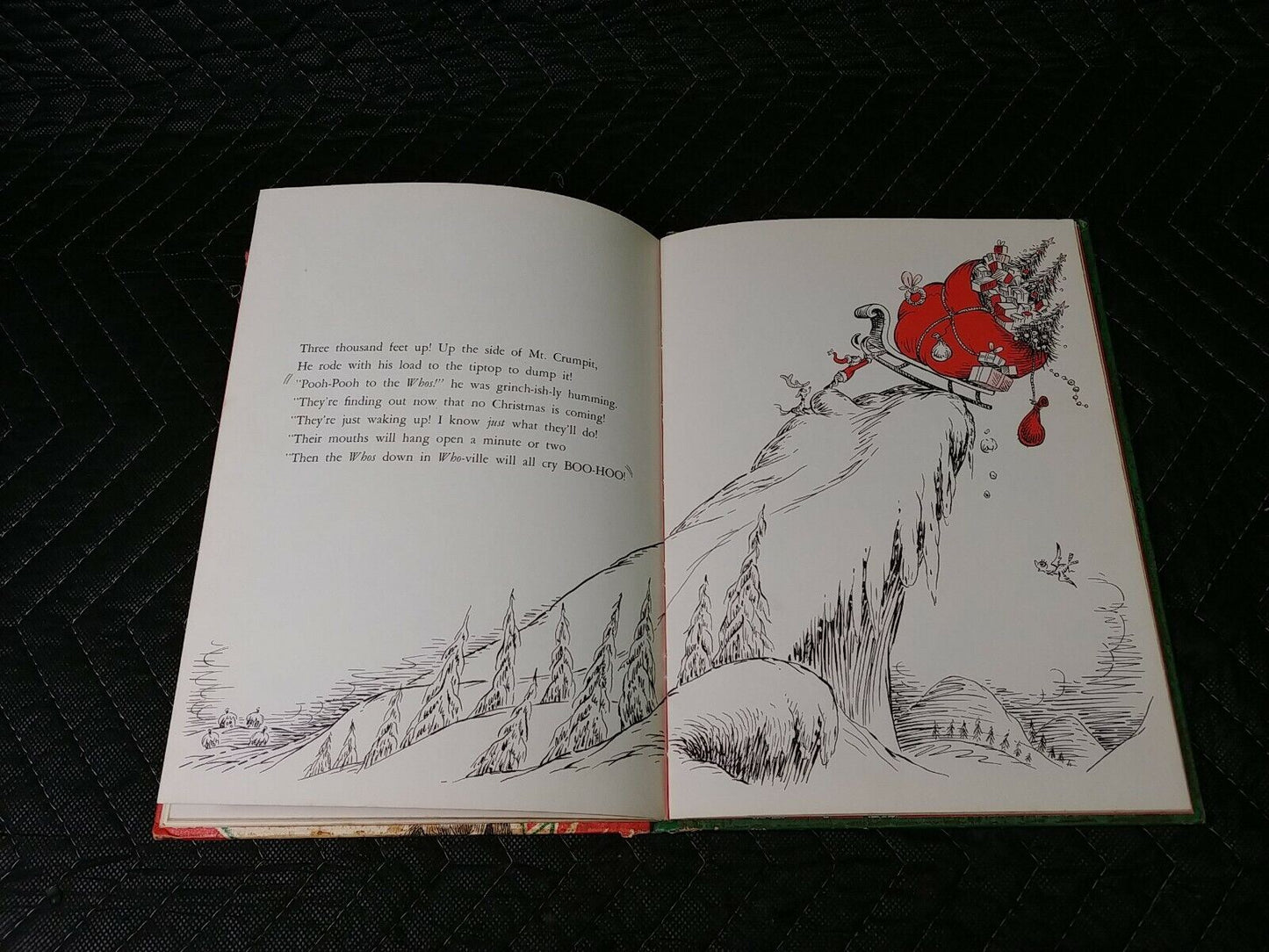 Dr Seuss 1957 How The Grinch Stole Christmas First Edition Hardcover