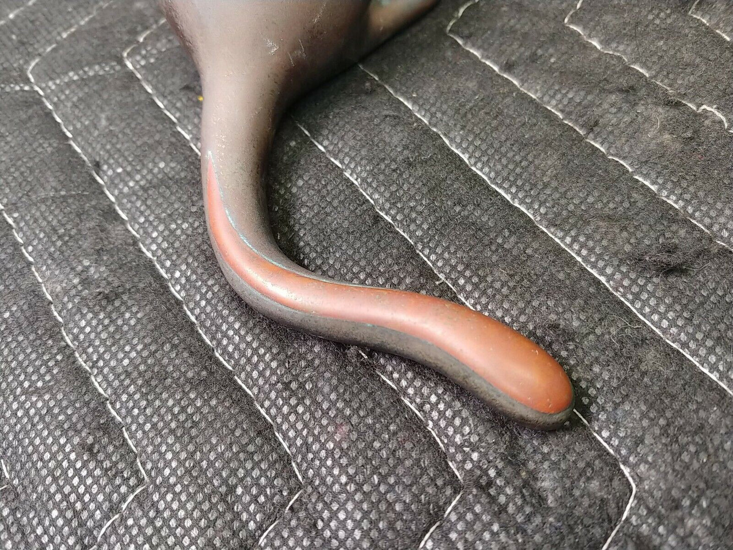 Solid Brass/Bronze Mother and Cub Panther Art Sculpture Signed Loeto 141/2500