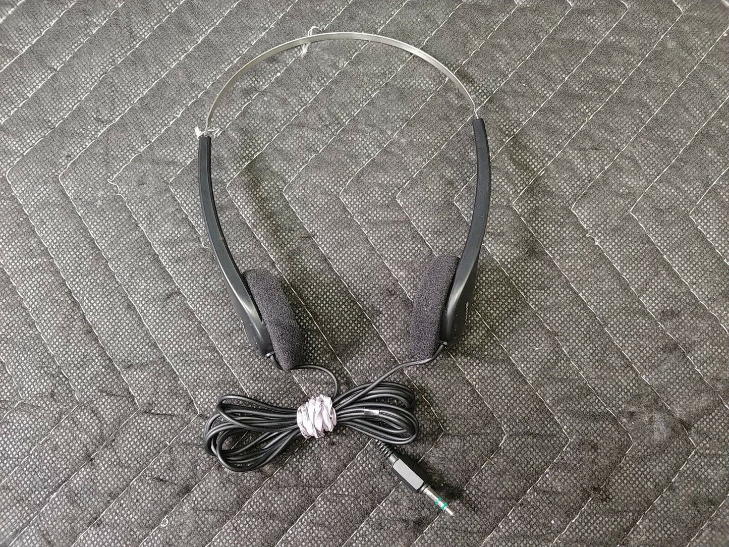 Vintage Sony MDR-006 tested Metal Headband Walkman Headphones Adjustable galaxy