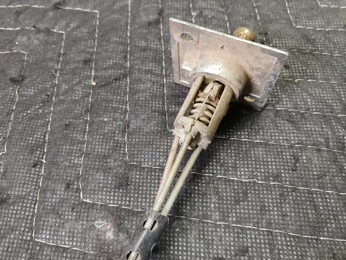 1970-1973 Chevy Nova Remote Mirror Chrome Driver Side Door Panel Interior Bezel