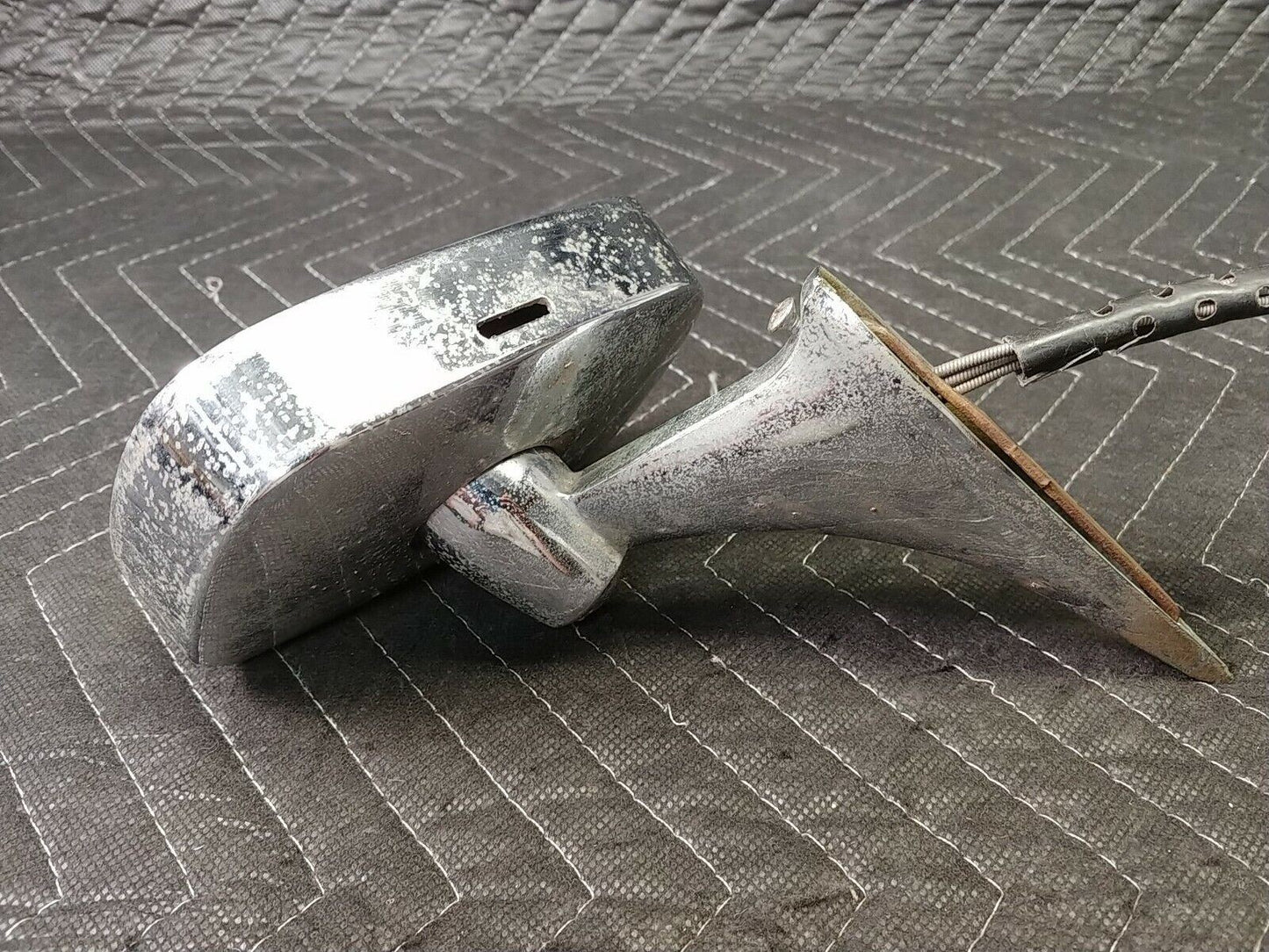 1970-1973 Chevy Nova Remote Mirror Chrome Driver Side Door Panel Interior Bezel