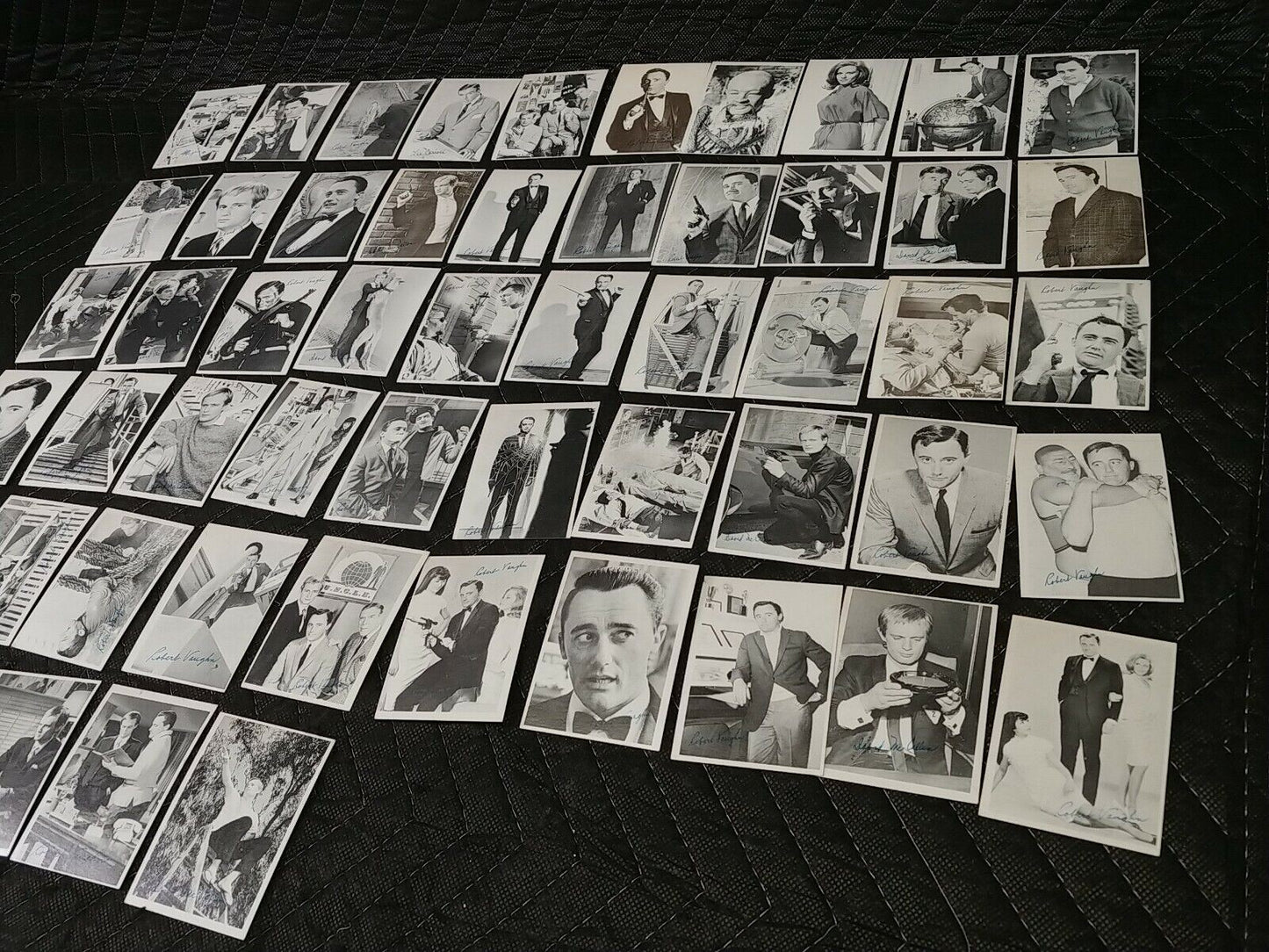 Robert Vaughn Topps MAN FROM UNCLE complete set non-sports trading cards, spies