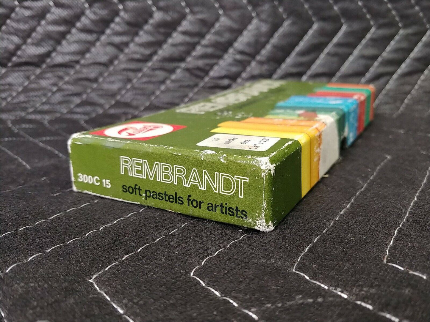 Vintage Talens Rembrandt Soft Pastels 15 Sticks HTF