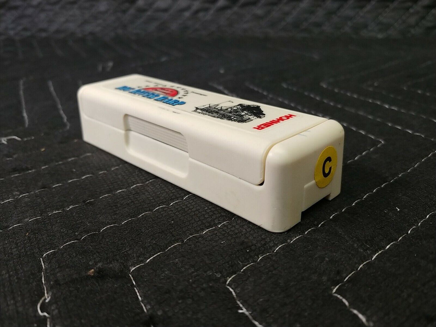 Vintage HOHNER Big River Harp Harmonica - Original Case - Made In Germany