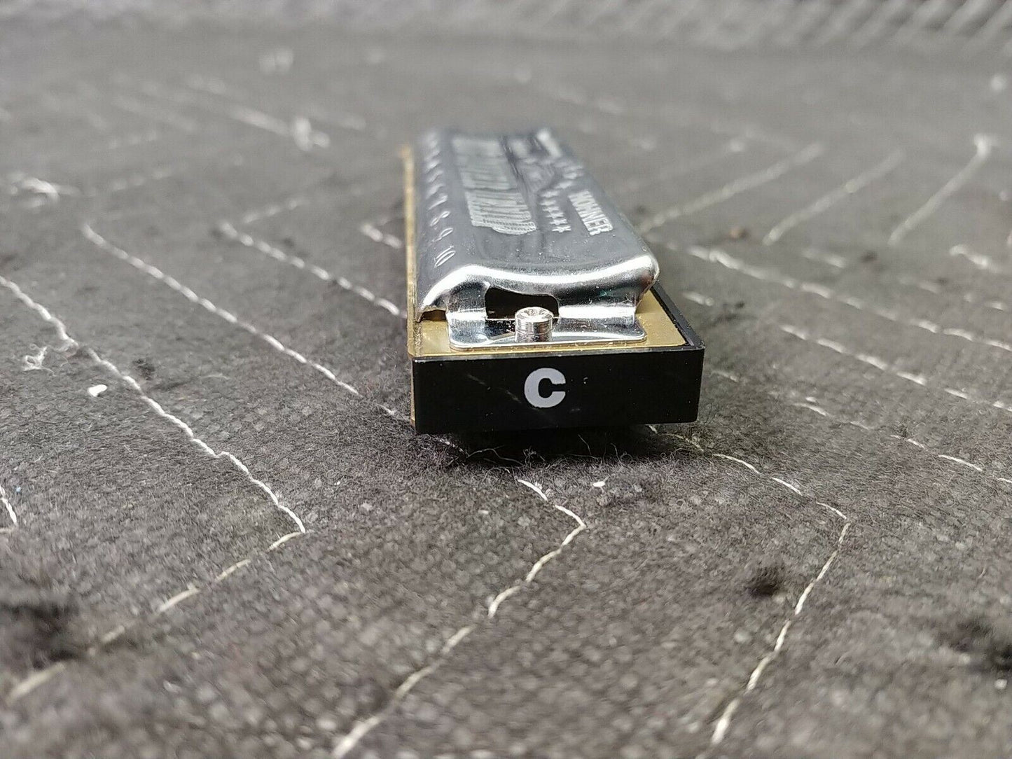 Vintage HOHNER Big River Harp Harmonica - Original Case - Made In Germany