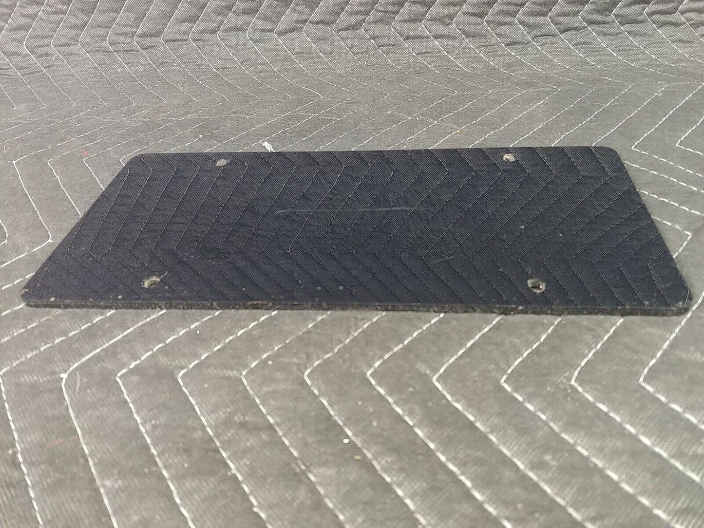 Black License Plate w/ Mercedes-Benz Logo