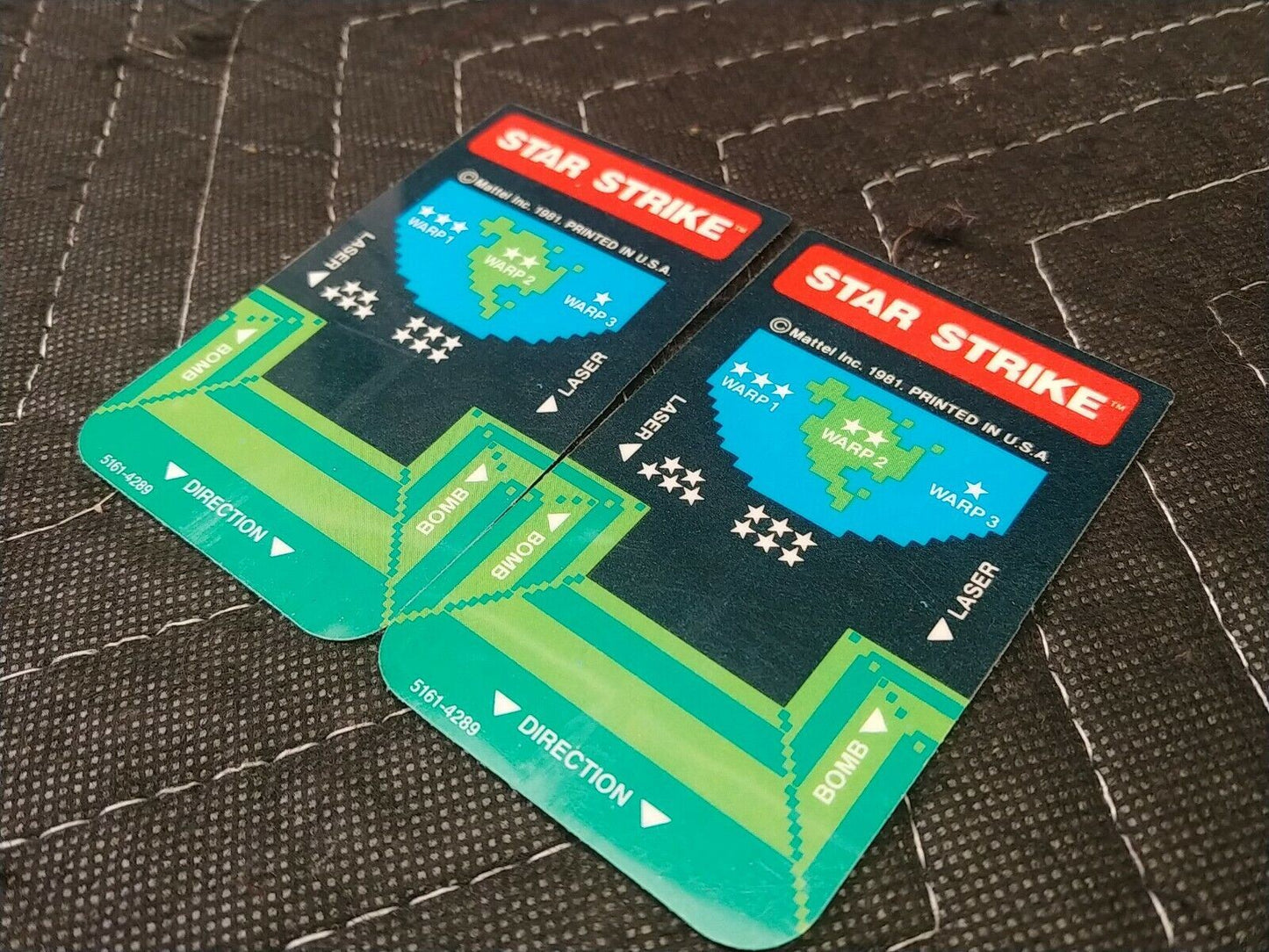 Mattel - Intellivision Inc - Star Strike with Overlays