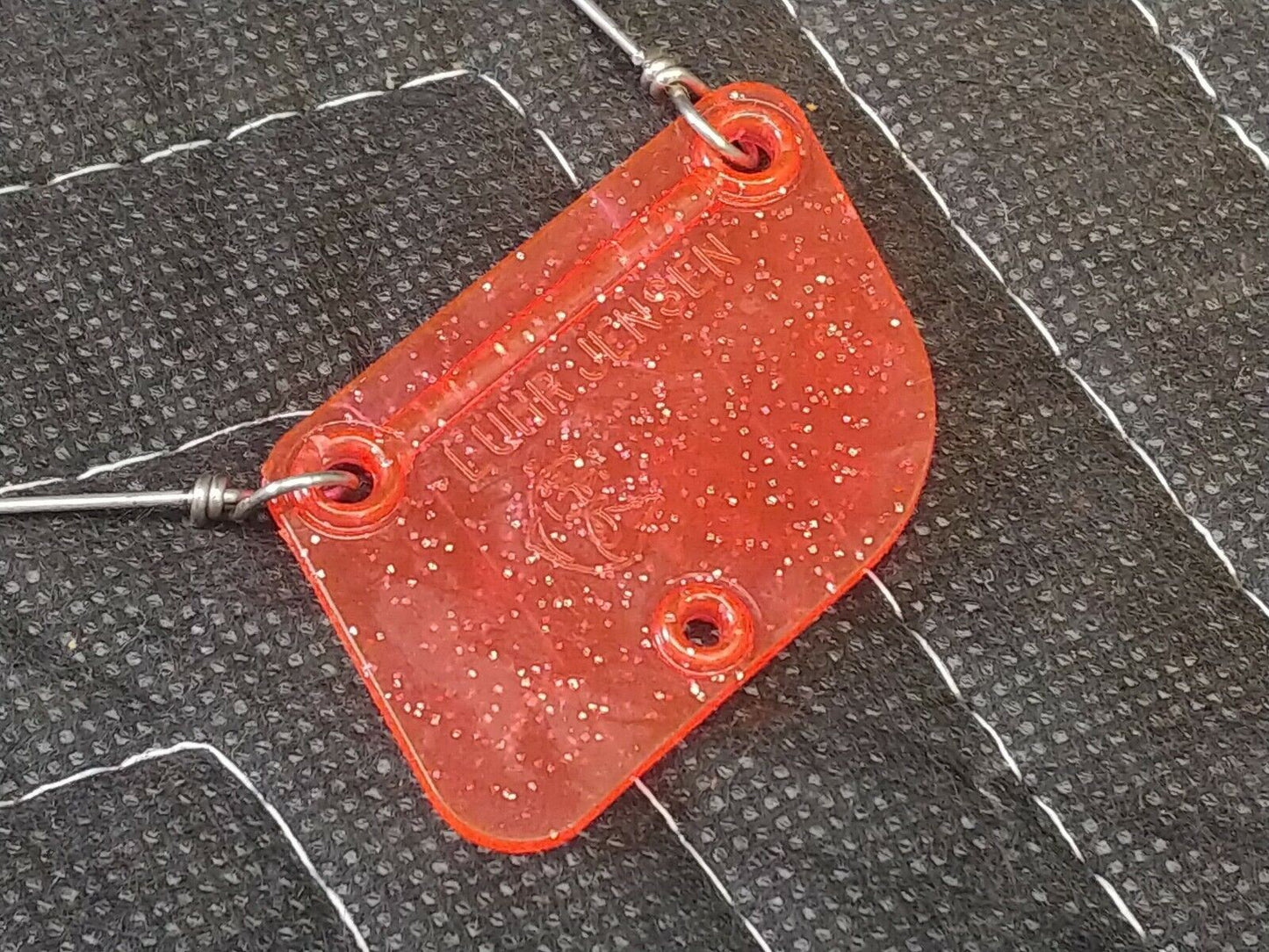 Vintage Luhr Jensen 4 SILVER/BRASS Spinner Lure. RARE