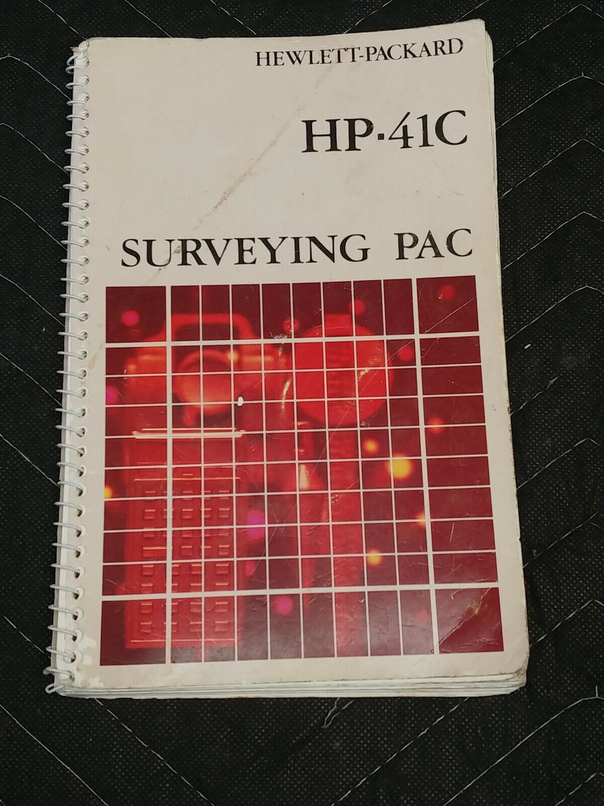 Hewlett-Packard HP-41C Application Pac / Surveying Pac Box, Manual & Papers Only