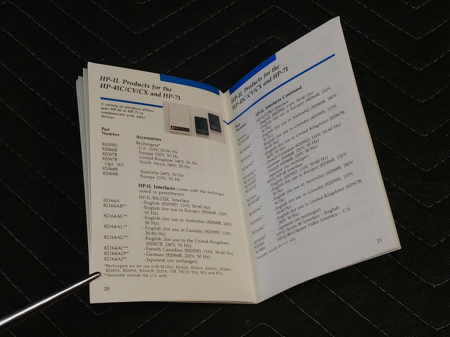 1987 Hewlett-Packard A Wealth of Accessories to Compliment HP Calculators AD