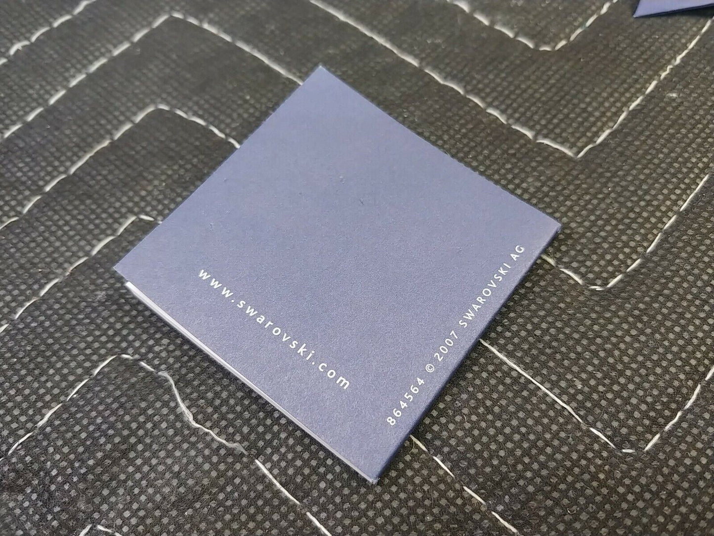 2007 Swarovski~Snowflake~STAR Annual Christmas ORNAMENT w/ Box & paper