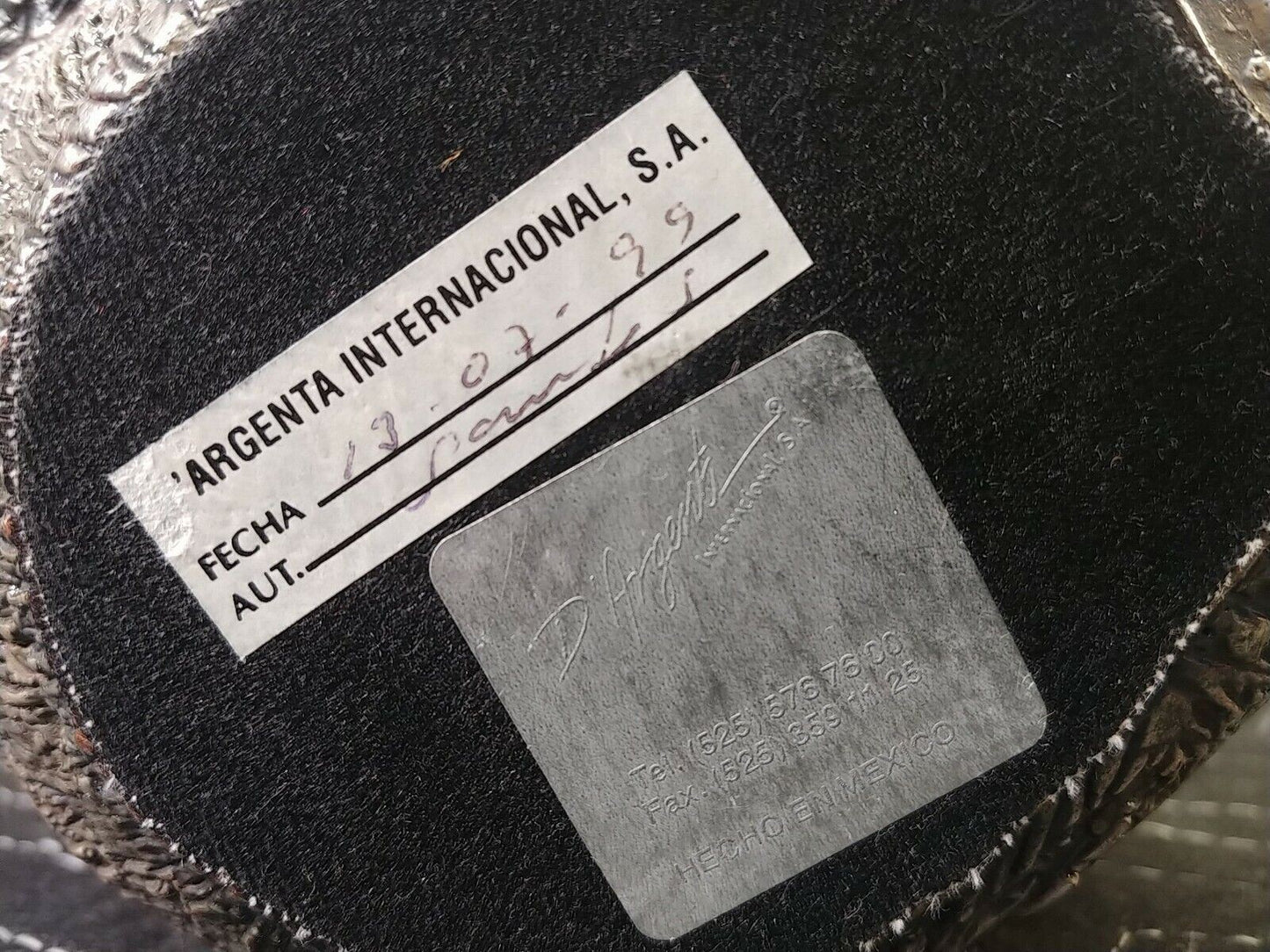 D'ARGENTA SCULPTURE ~ Silver Panda Bear w/ Bamboo Vintage - International Vtg