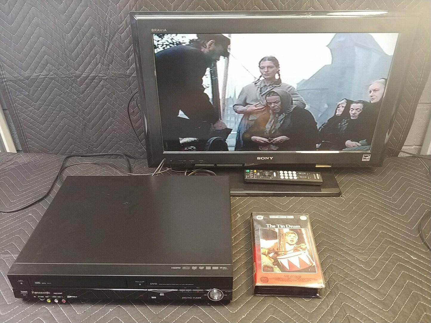 Panasonic DMR-EZ48V DVD/VCR Combo Player VHS DVD Recorder HDMI 1080p *SERVICED*