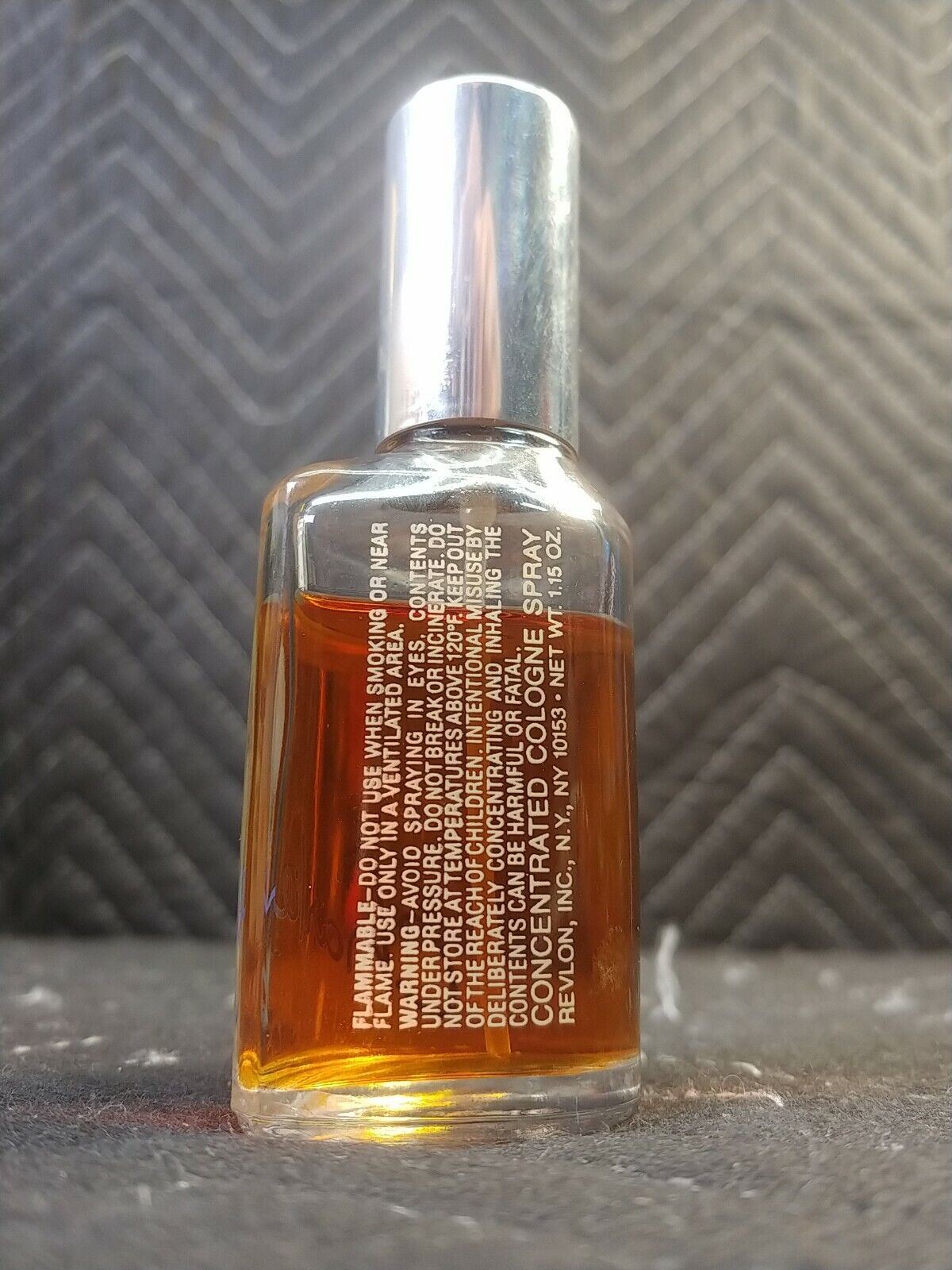 1980s Vintage Charlie Revlon Cologne Bottle 2 fluid ounces