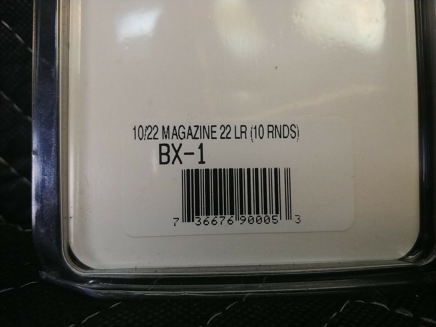Ruger 10/22 22LR 10 Round Rotary Magazine Black 90005 BX-1