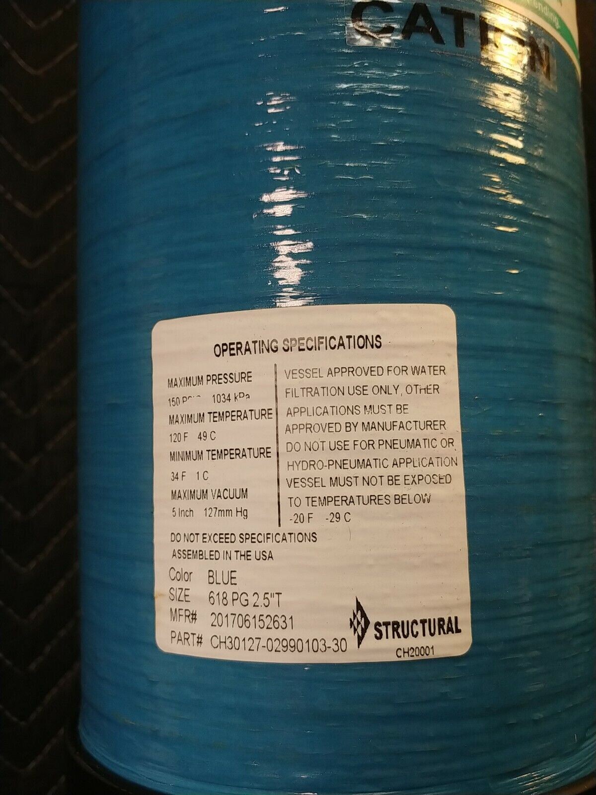 ON THE GO PORTABLE WATER DEIONIZER Filter Purifier