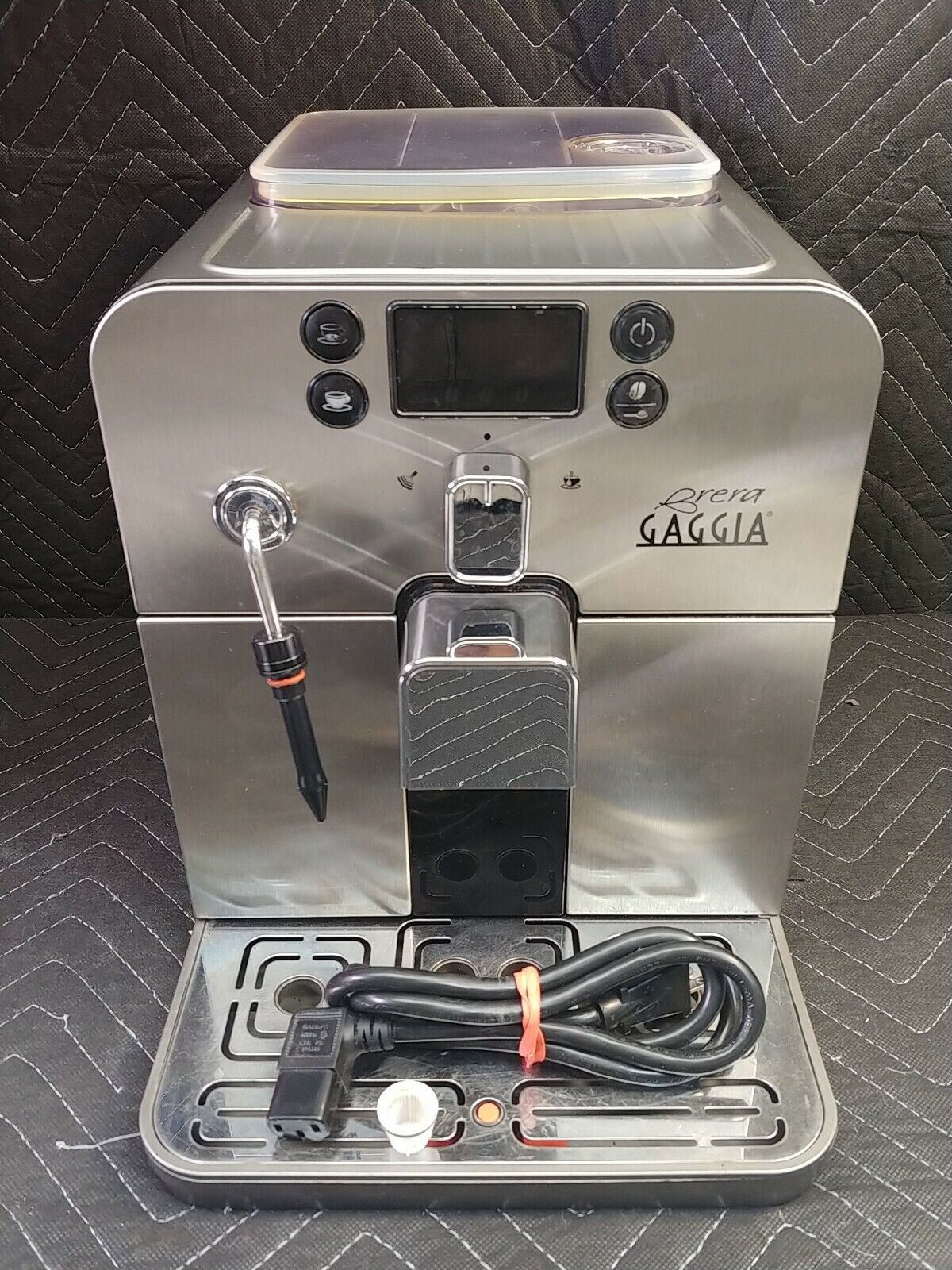 Gaggia Brera Espresso Machine - Black/Silver w/ Box, Paper and Accessories