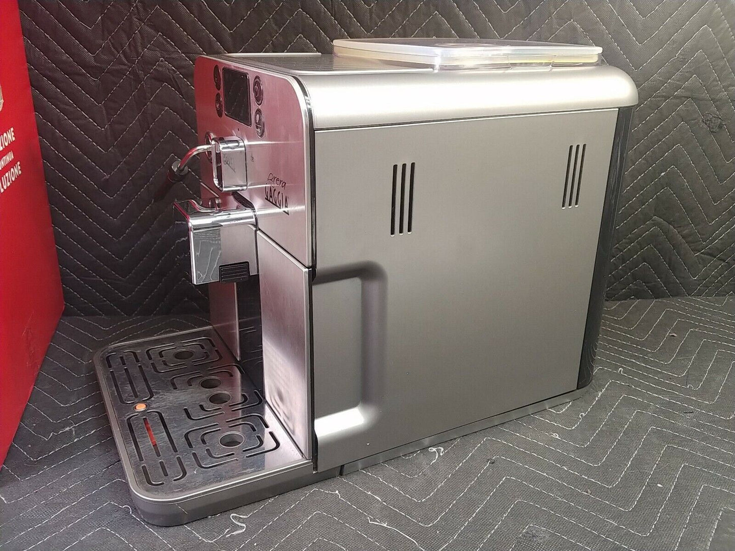 Gaggia Brera Espresso Machine - Black/Silver w/ Box, Paper and Accessories