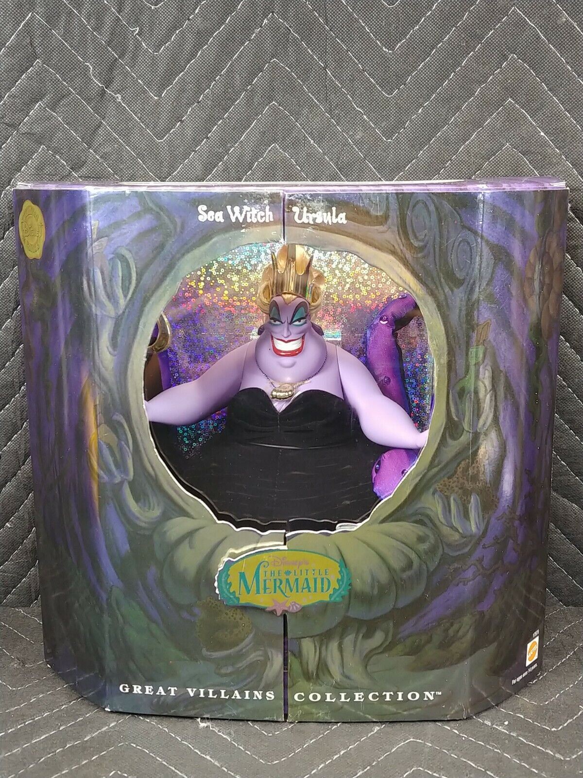 The Little Mermaid SEA WITCH URSULA Disney Great Villains NEW Doll 1997