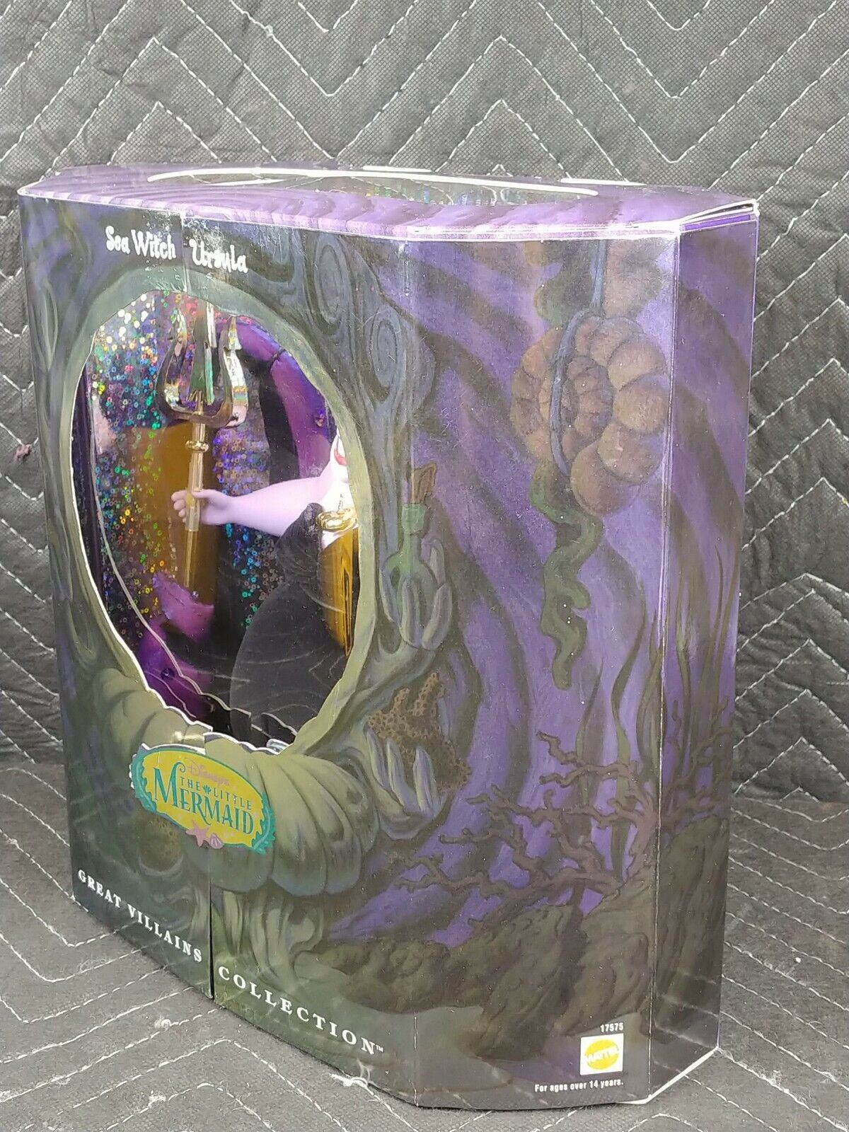 The Little Mermaid SEA WITCH URSULA Disney Great Villains NEW Doll 1997