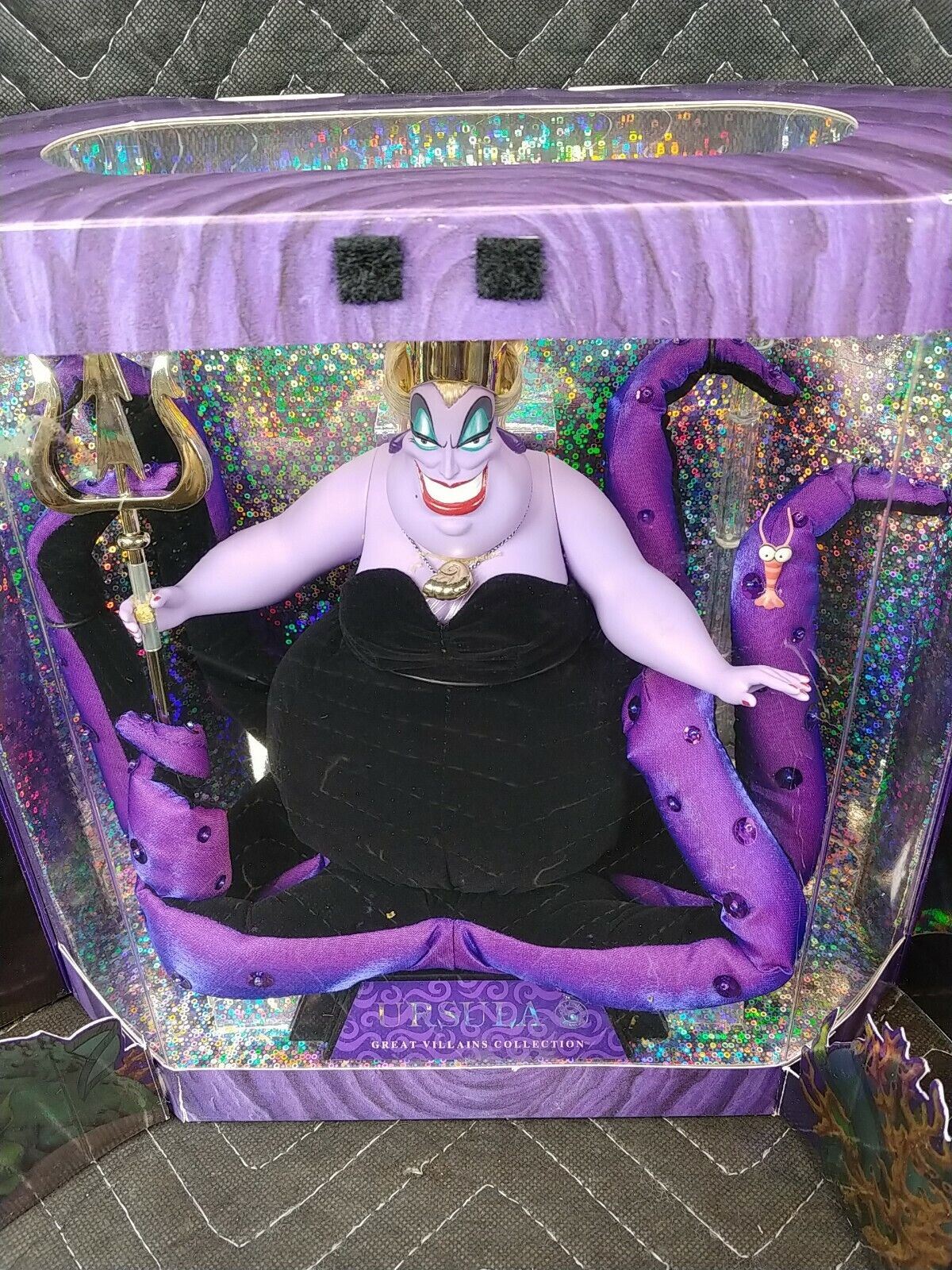 The Little Mermaid SEA WITCH URSULA Disney Great Villains NEW Doll 1997