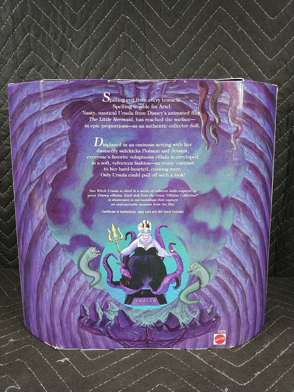 The Little Mermaid SEA WITCH URSULA Disney Great Villains NEW Doll 1997