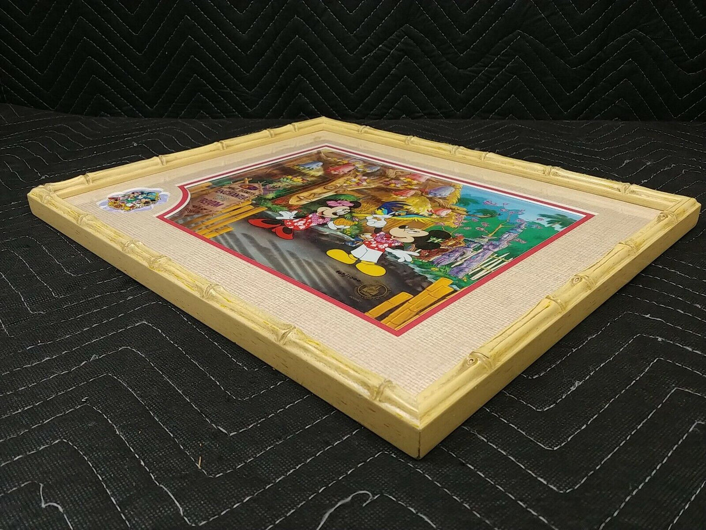 Disney Enchanted Tiki Room COA Hand Numbered Limited Edition Litho Cel 465/1000