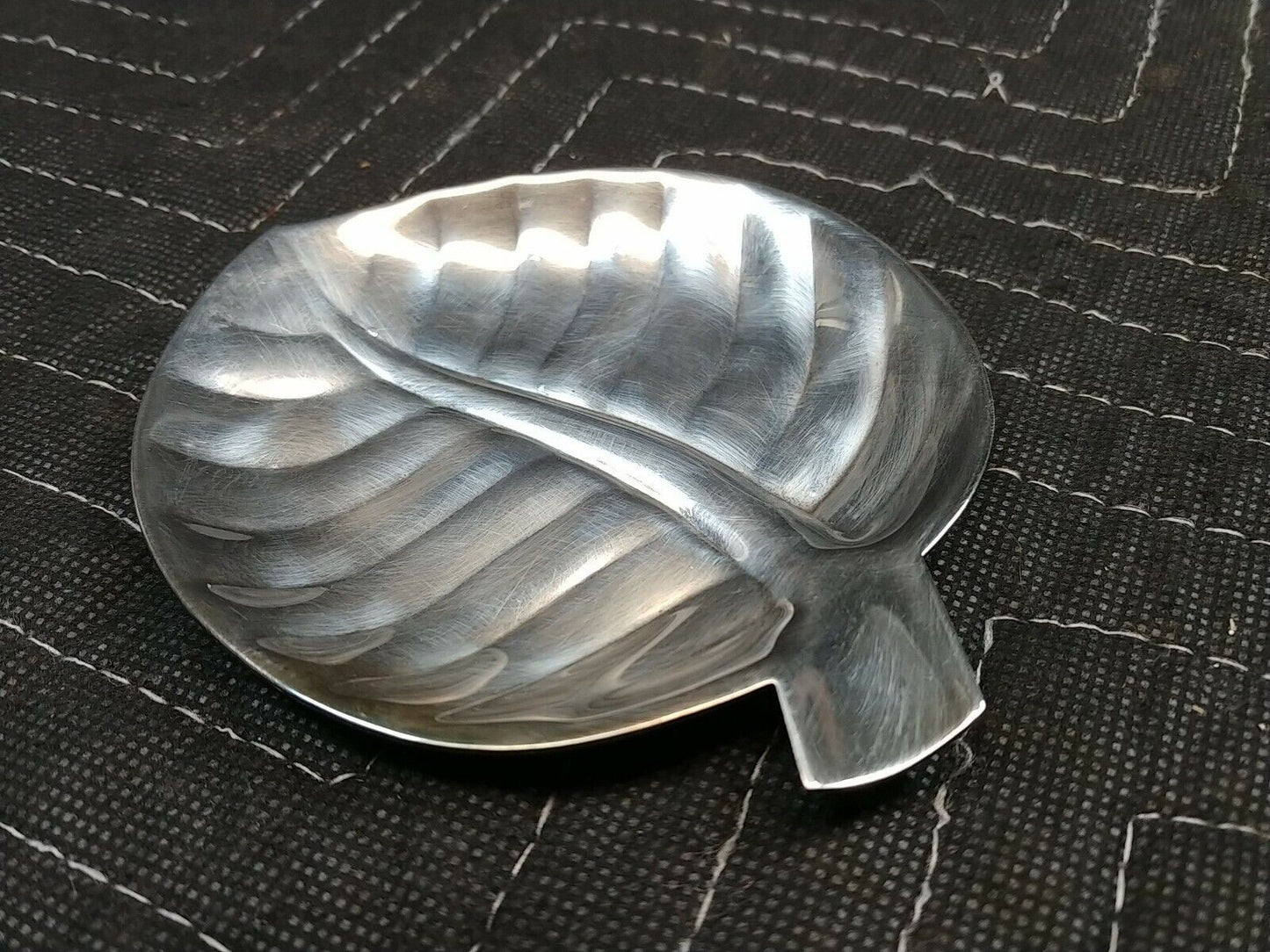 Vintage International Silver Company Leaf Tray 4-3/4" x 4” MCM