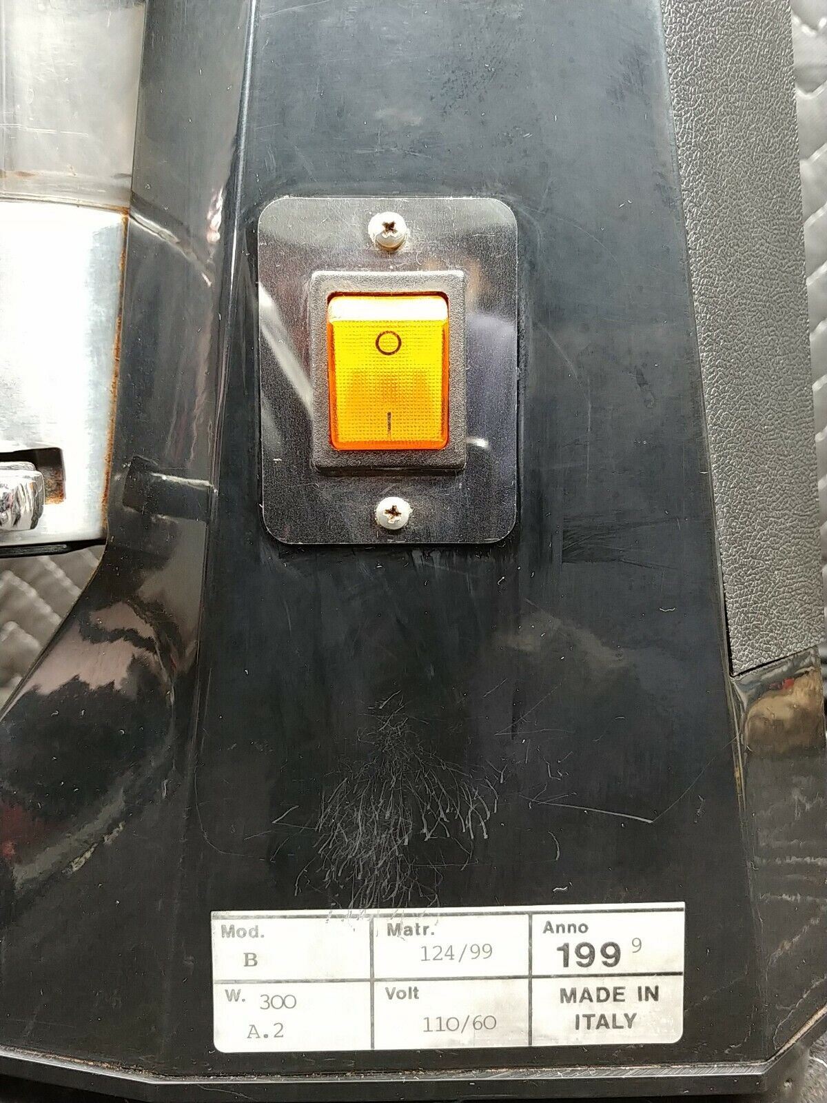 Bezzera Pasquini Espresso Moka Burr Grinder with Adjustable Doser