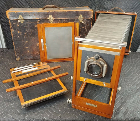 Gundlach Korona View 8X10 w/ Eastern Optical Double Anastigmat F:6.3 No.4a 1847
