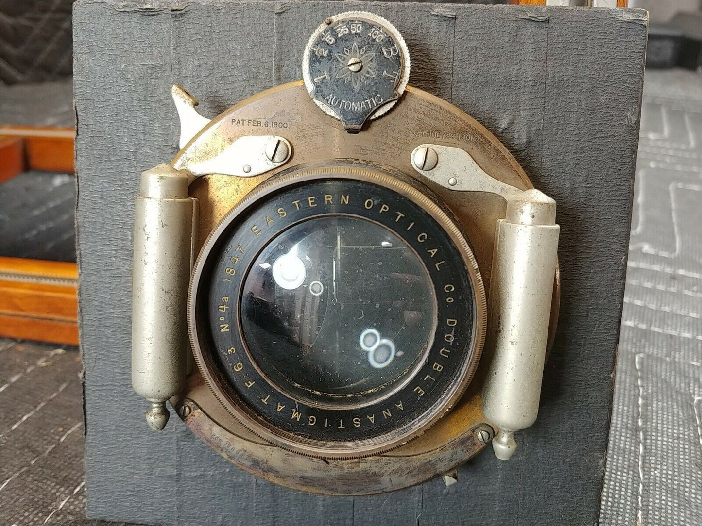 Gundlach Korona View 8X10 w/ Eastern Optical Double Anastigmat F:6.3 No.4a 1847