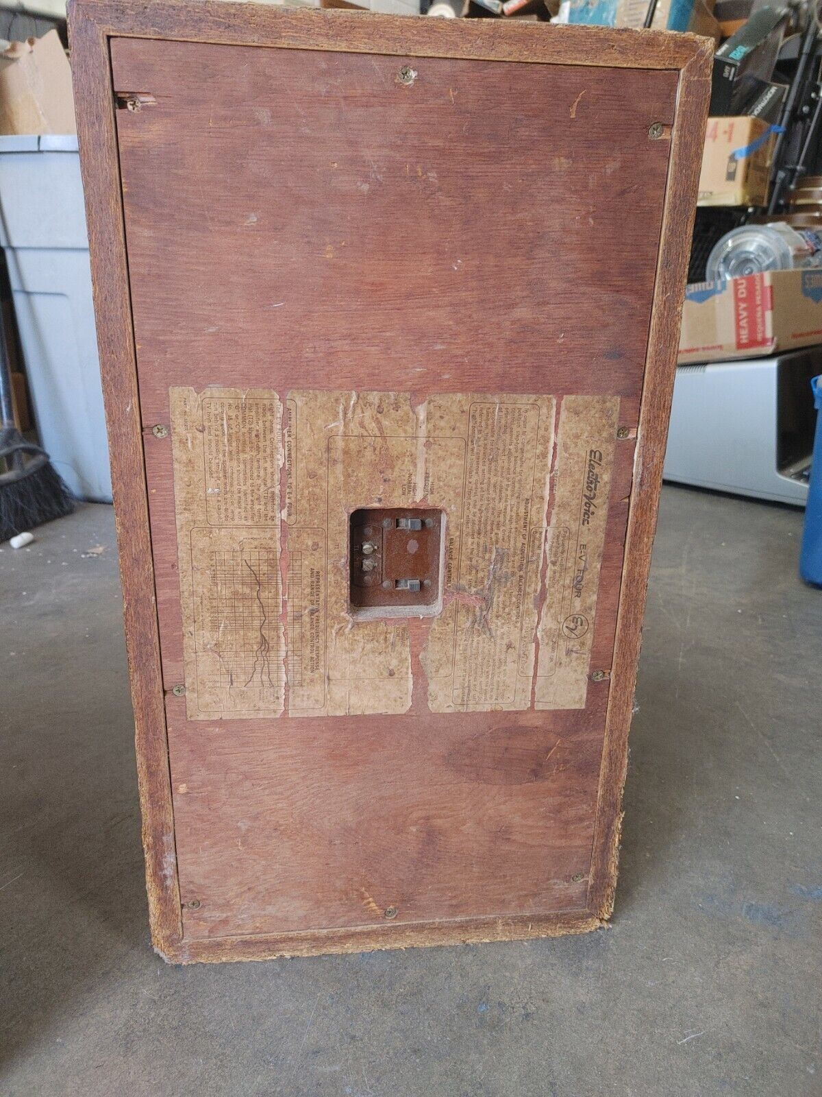 Pair of Vintage Electro Voice EV-4 Speakers