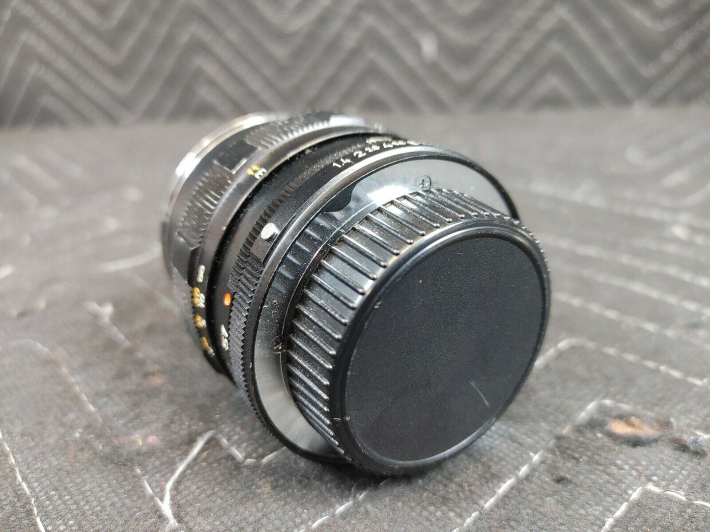 Konica Hexanon AR 57mm 1.4 Standard MF Lens From JAPAN