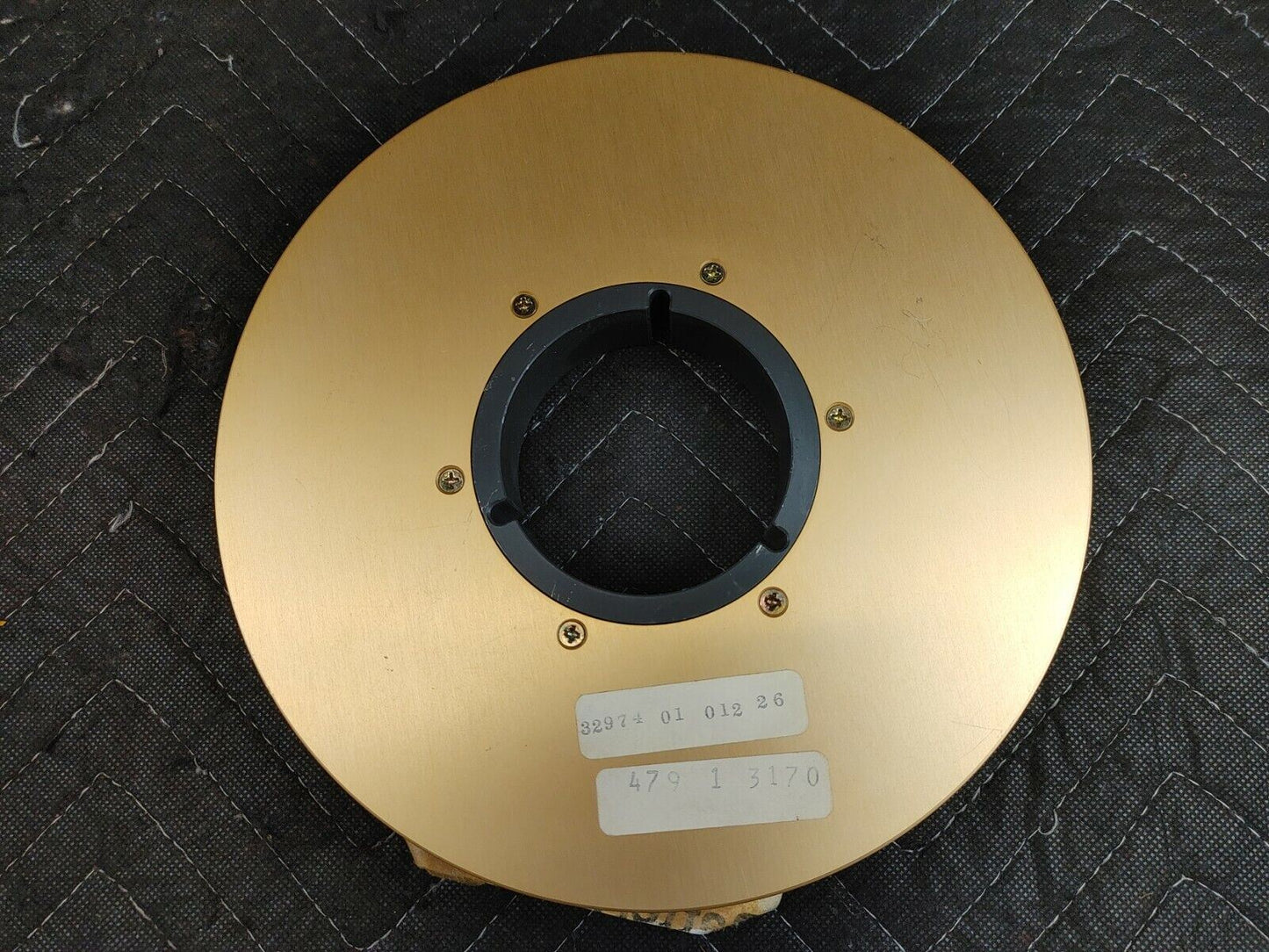 Scotch 3M 479 Broadcast Video Tape Reel Empty Take Up 9” x 1" Metal