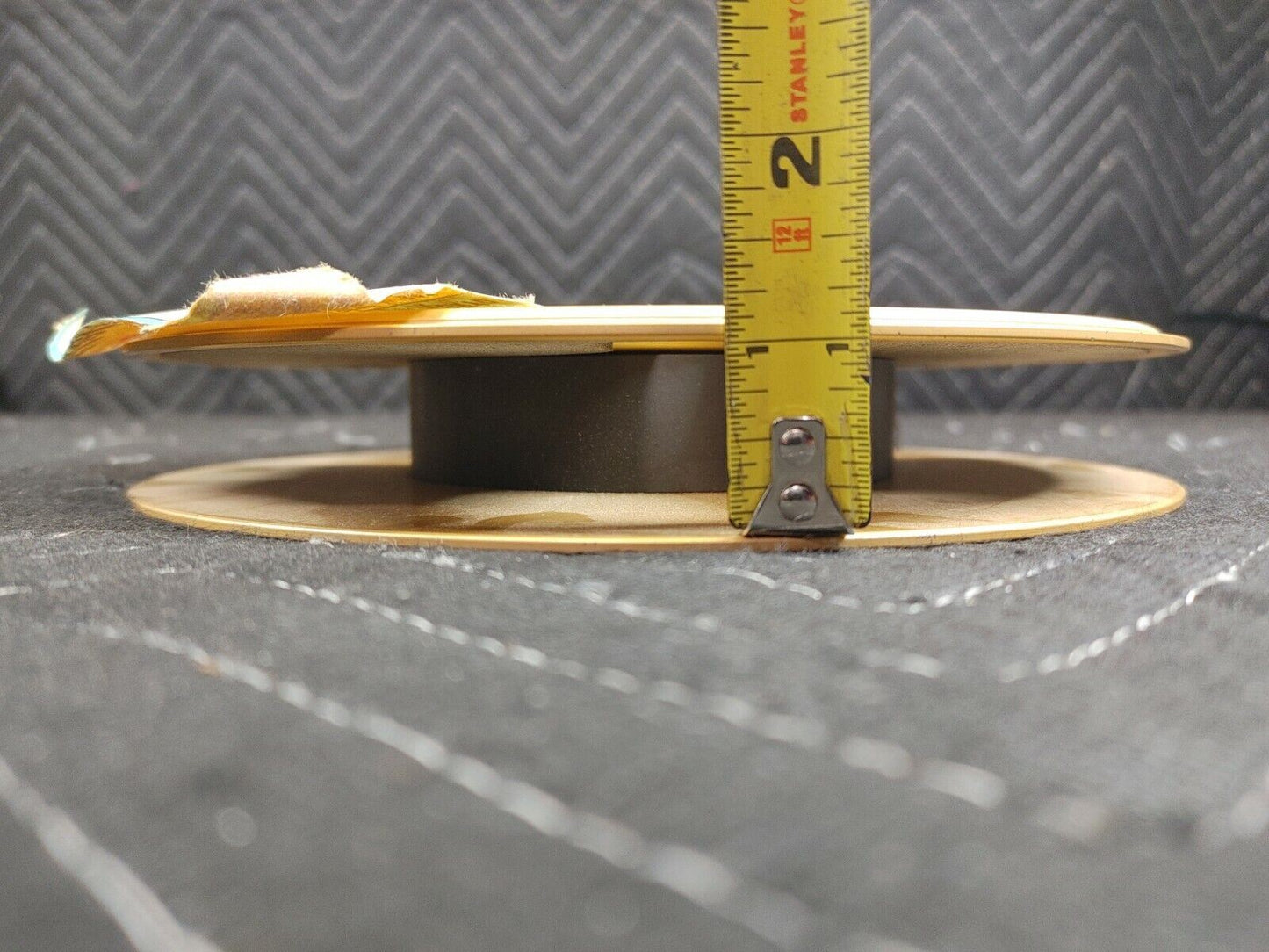 Scotch 3M 479 Broadcast Video Tape Reel Empty Take Up 9” x 1" Metal